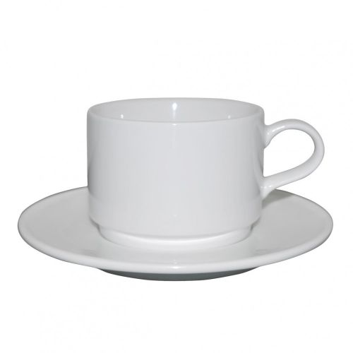 Q Basic stapelbare Kaffee 22 cl. SET bedrucken